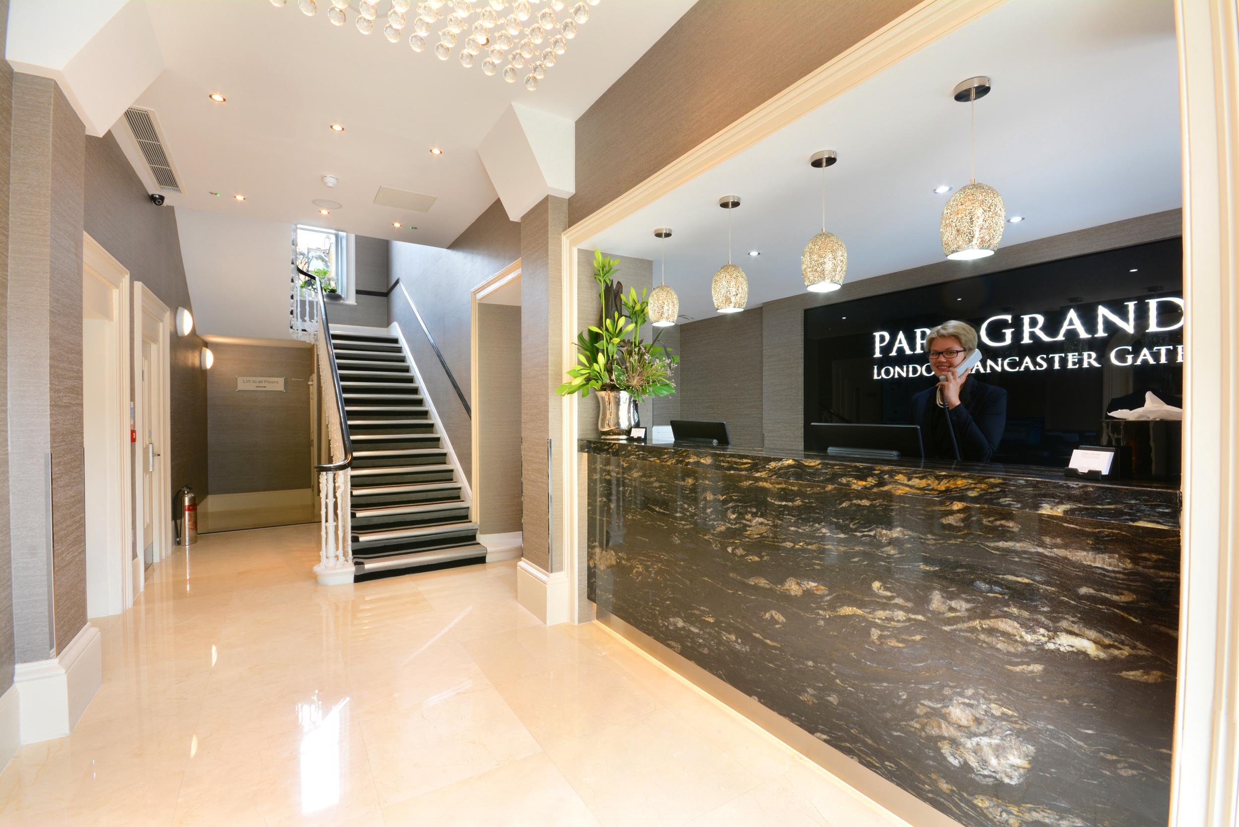 Park Grand London Lancaster Gate Hotel Exterior photo The hotel's lobby